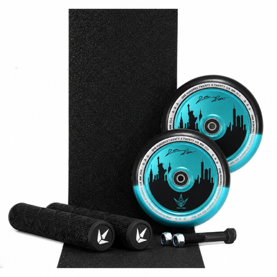 Envy 120mm Hollowcore John Reyes Teal + Black Grips Pack
