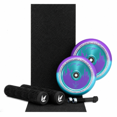 Envy 120mm Hollowcore John Reyes Purple + Black Grips Pack