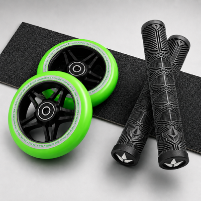 Envy S3 110mm Green/Black Wheel & Grip Pack