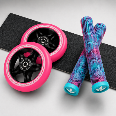 Envy S3 110mm Pink/Purple/Teal Wheel & Grip Pack