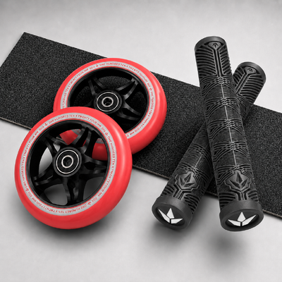 Envy S3 110mm Red/Black Wheel & Grip Pack