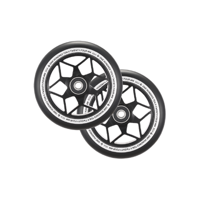 Envy Diamond 110mm Wheels - Black