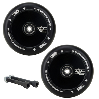 Envy Hollow Core 110mm Black Wheels