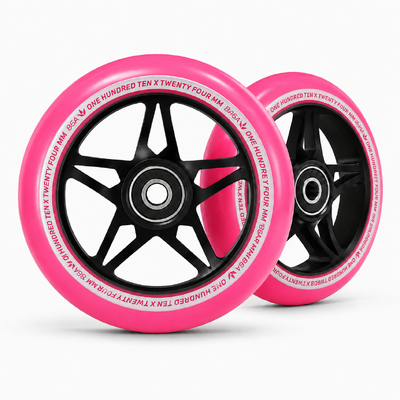 Envy S3 110mm Wheels - Black/Pink