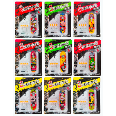 Skatepark Single Fingerboard - Assorted