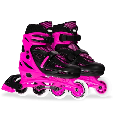 Crazy Skates Blade Adjustable Inline Skates - Pink