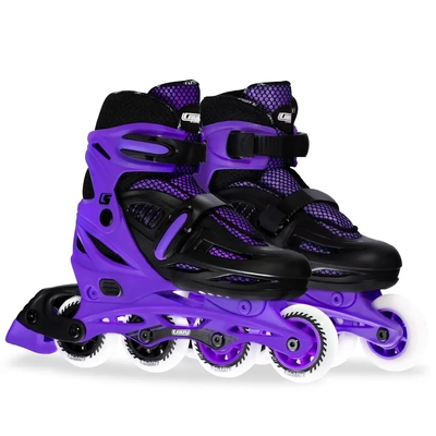 Thumbnail of Crazy Skates Blade Adjustable Inline Skates - Purple Small