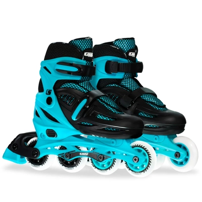 Crazy Skates Blade Adjustable Inline Skates - Teal