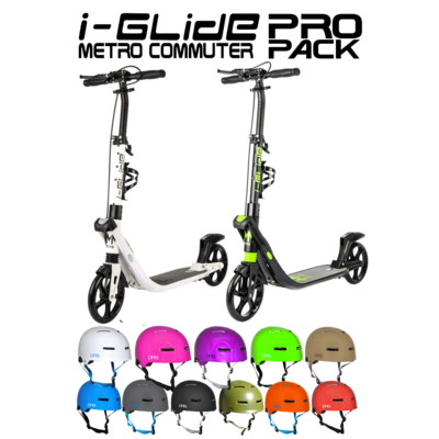 i-Glide Metro Commuter Scooter Pro Pack