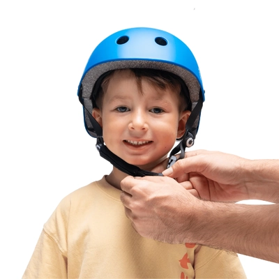 i-Glide Premium Certified Helmet Blue
