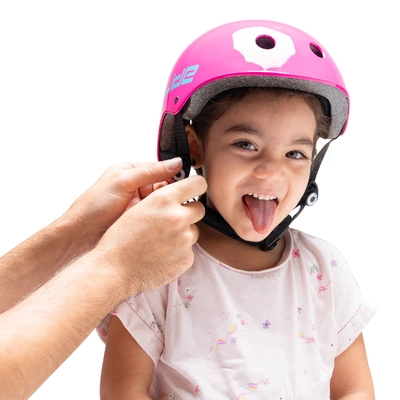 i-Glide Premium Certified Helmet Pink