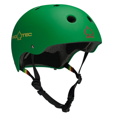 Pro-Tec Classic Certified Helmet - Matte Rasta Green