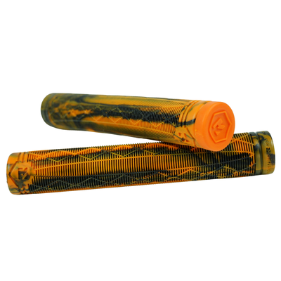 Root Industries Fractal Grips - Orange Black