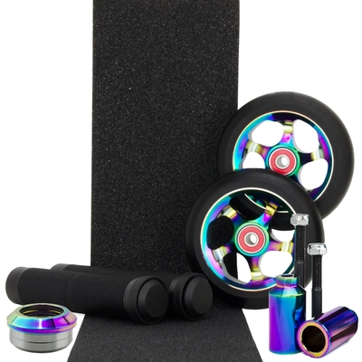 Scooter Crew 100mm Oil Slick Complete Upgrade Pack