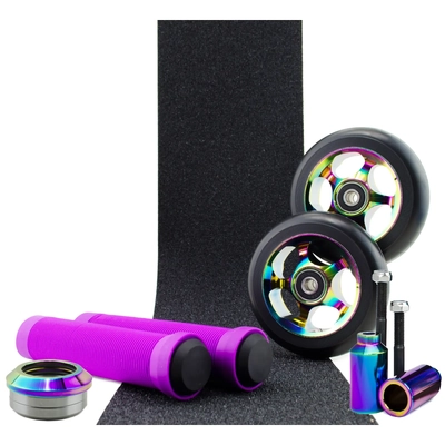 Scooter Crew 100mm Wheels Complete Upgrade Pack