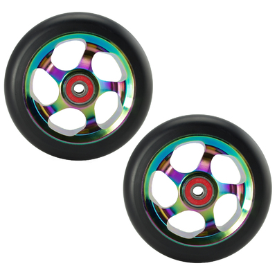 Scooter Crew MetalCore 100mm Oil Slick Wheels