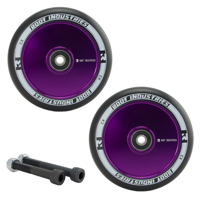 Root Industries Air 110mm Purple Wheels with Bearings & Axles