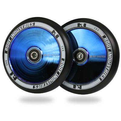 Root Industries Air 120mm Black Blu Ray Wheels with Bearings & Axles