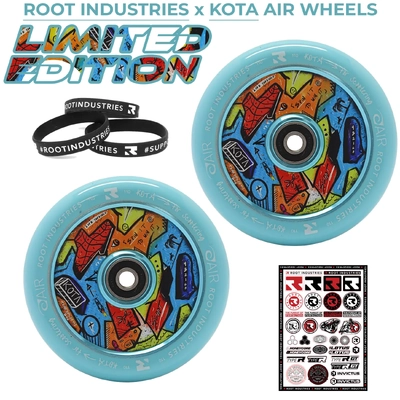 ROOT X KOTA 110mm Air Wheels - Blue