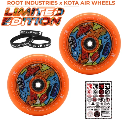 ROOT X KOTA 110mm Air Wheels - Orange