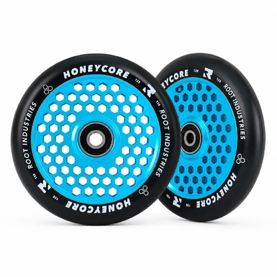 Root Industries Honeycore 120mm Blue Wheels