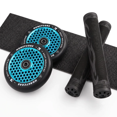 Root Industries Honeycore Blue 120mm Wheel & Grip Pack