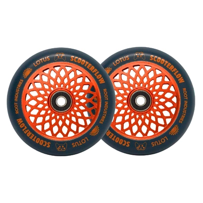 Root Industries x Scooterflow Lotus 110mm Blue Orange