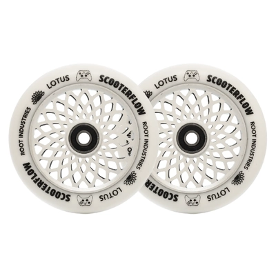 Root Industries x Scooterflow Lotus 110mm White Black