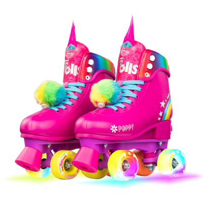 Crazy Skates Trolls Adjustable Roller Skates - Poppy Pink