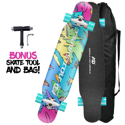 AD True Colours 42" Longboard Skateboard