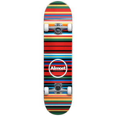 Almost Thin Stripes 7.75" Complete Skateboard