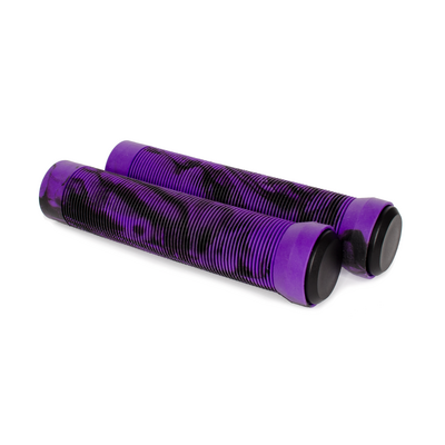 Scooter Crew Scooter Grips - Black Purple