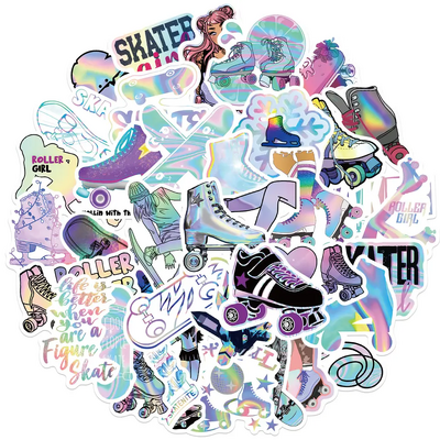 Scooter Crew Holographic Sticker Bomb Pack - 25 Stickers