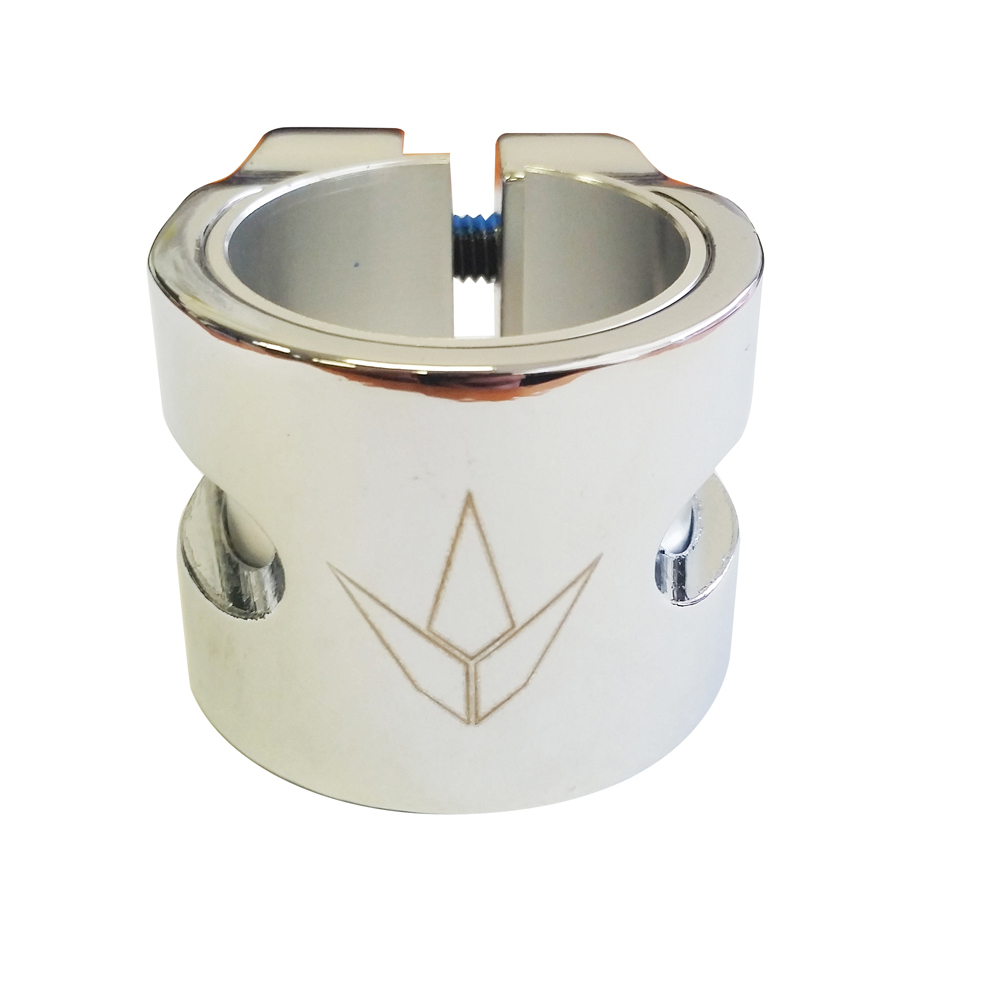 Main product image for Envy Scooter Double Clamp - Chrome - Oversize and Standard