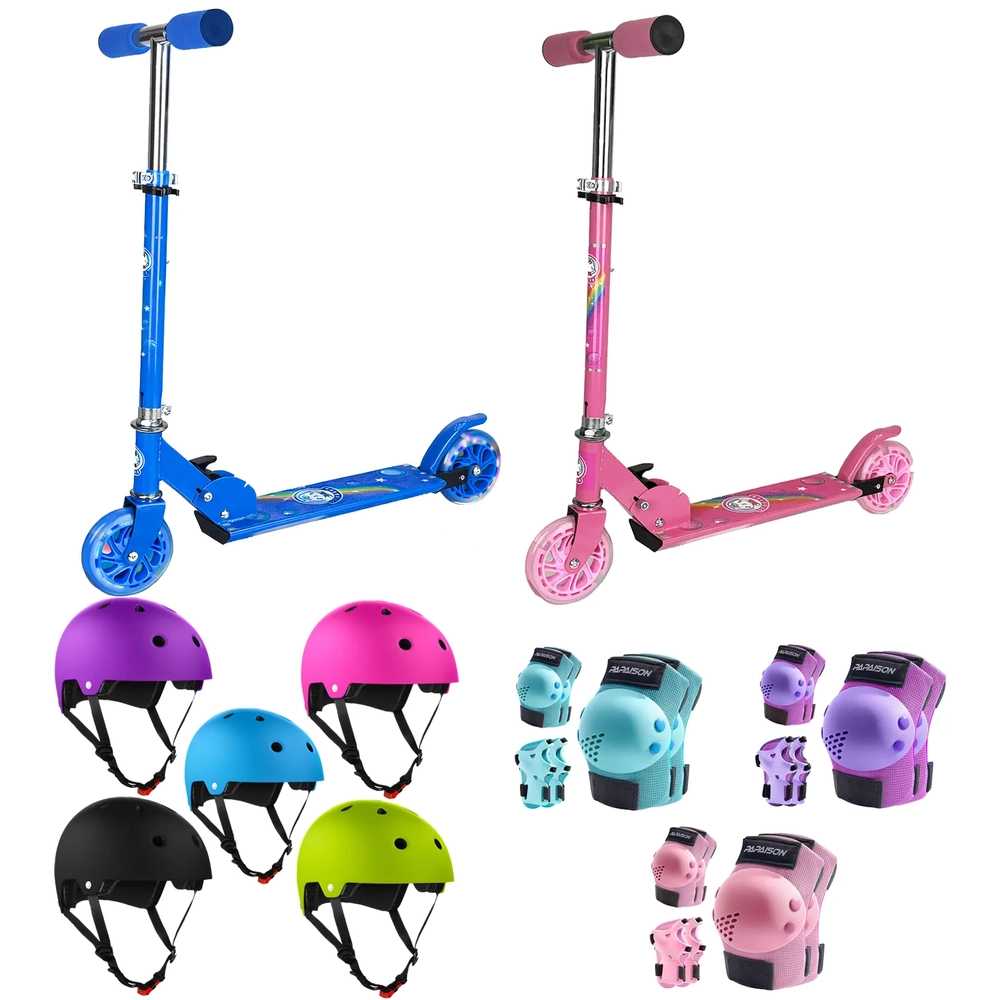 Main product image for Kids LED Folding Scooter Mega Pack