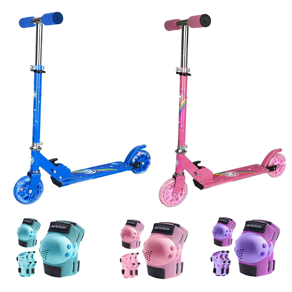 Main product image for Kids LED Folding Scooter Protection Pack