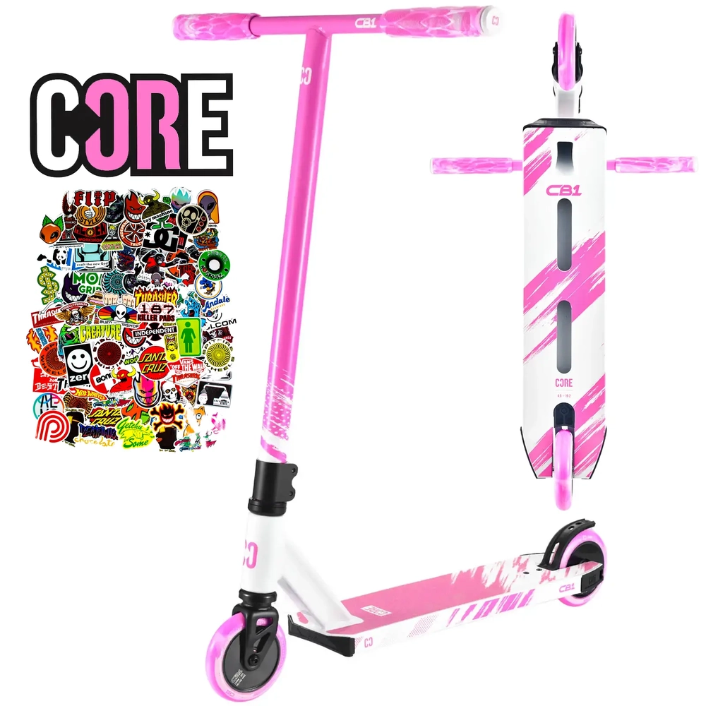 Main product image for CORE CB1 Beginner Stunt Scooter - Pink White