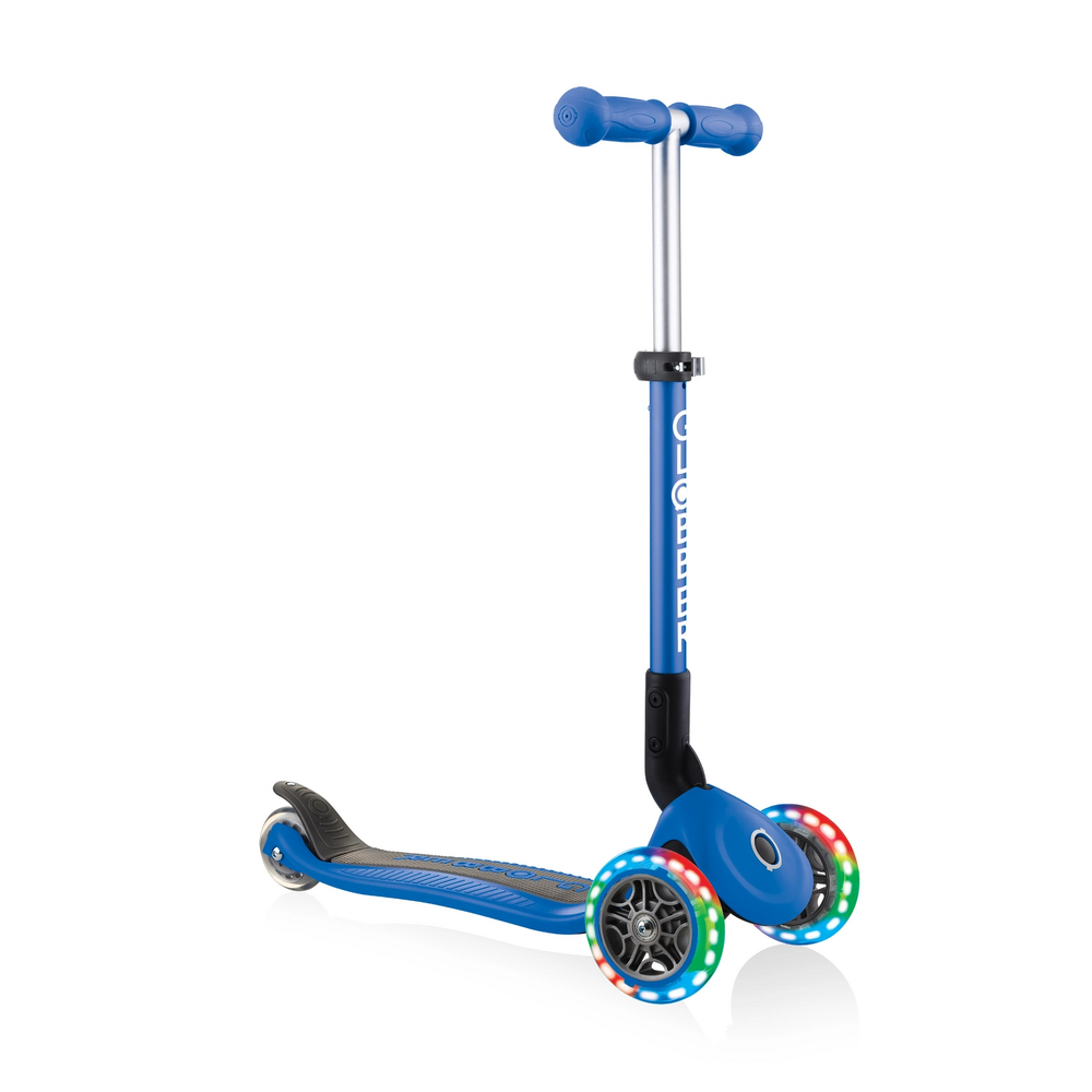 Main product image for Globber Junior Primo Foldable Lights - Blue
