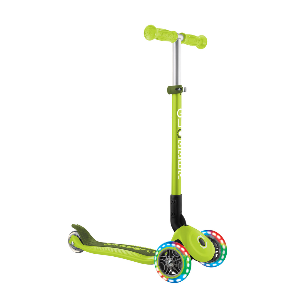 Main product image for Globber Primo Foldable Lights - Lime Green