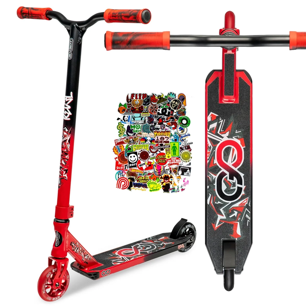 Main product image for Infinity Revel FR Scooter - Black Red
