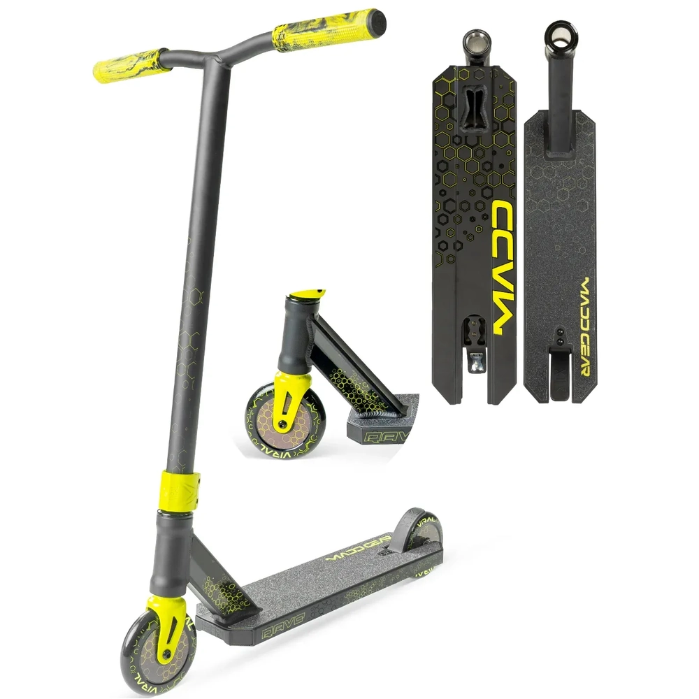 Main product image for Madd Gear Viral Rave Scooter - Neon