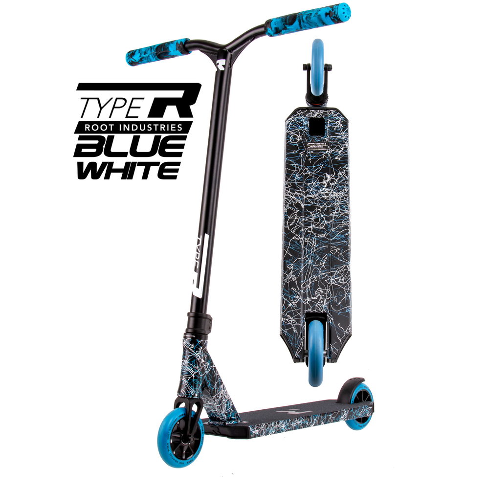 Main product image for Root Industries Type R Scooter - Blue White