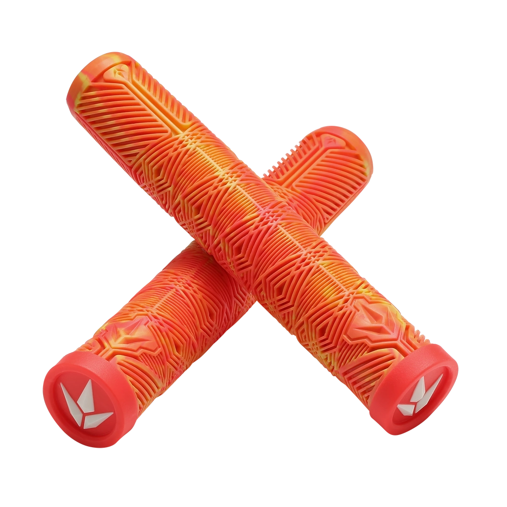 Main product image for Envy Scooter V3 Grips - Orange Red