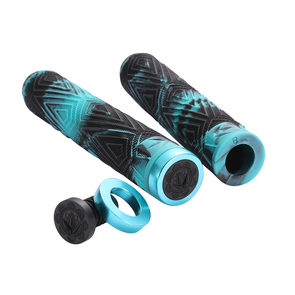 Main product image for Will Scott x Envy Scooter Grips - Black Teal