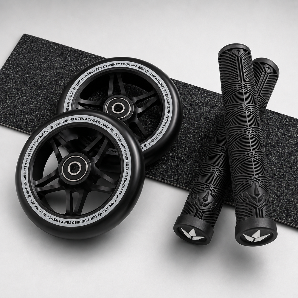 Main product image for Envy S3 110mm Black Wheel & Grip Pack