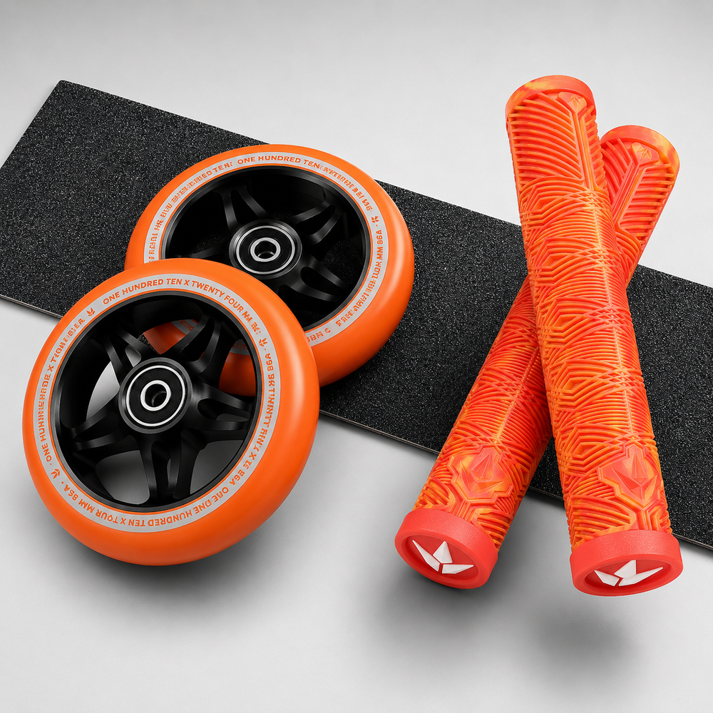 Main product image for Envy S3 110mm Orange Wheel & Grip Pack