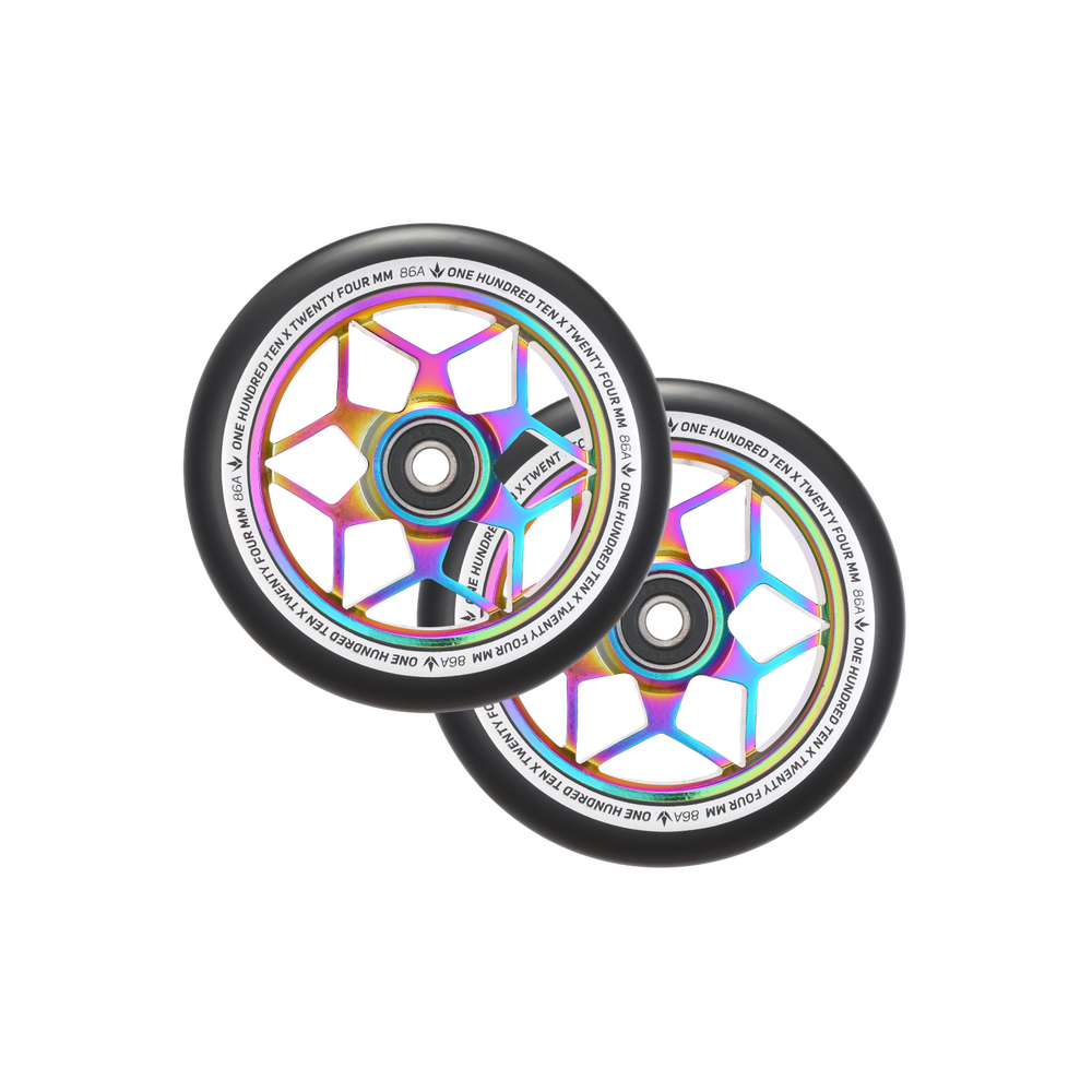 Main product image for Envy Diamond 110mm Wheels - Oil Slick