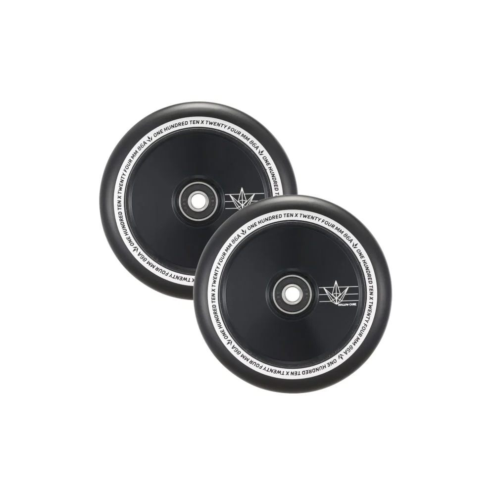 Main product image for Envy Hollow Core 110mm Black Wheels