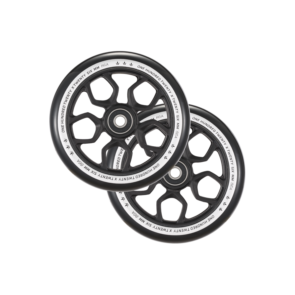 Main product image for Envy Lambo 120mm Black Wheels Free Axles and Bearings
