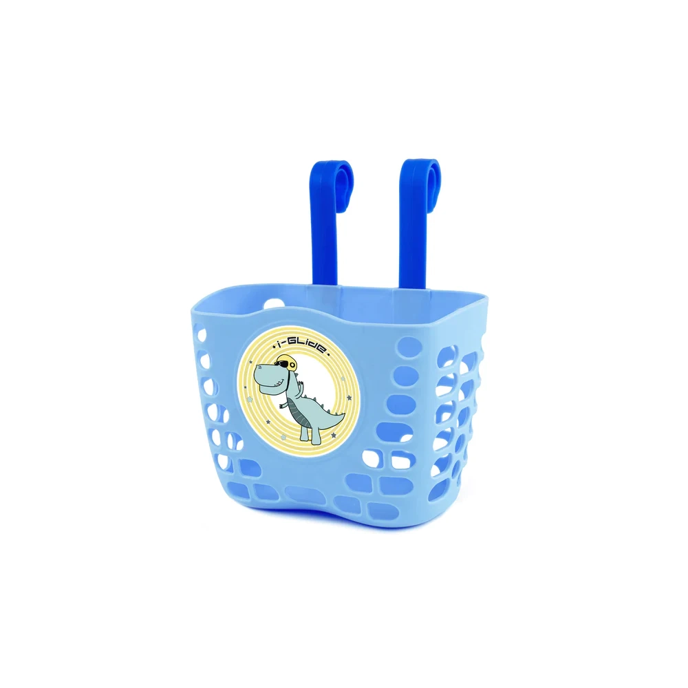 Main product image for I-GLIDE Handlebar Basket - Blue Dinosaur